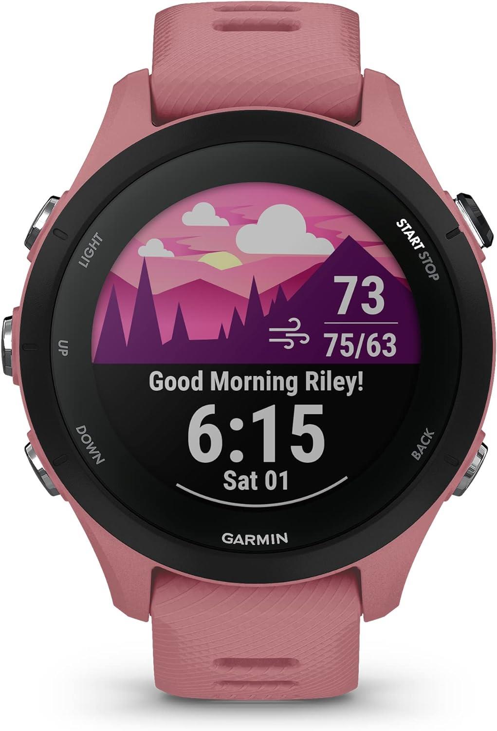 Garmin Forerunner 255 Running GPS Sports Watch Pink Newly Overhauled