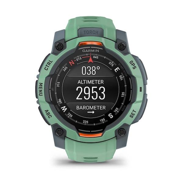 Garmin Instinct 3 Rugged GPS Sports Watch AMOLED Screen 45mm - Neo Tropic