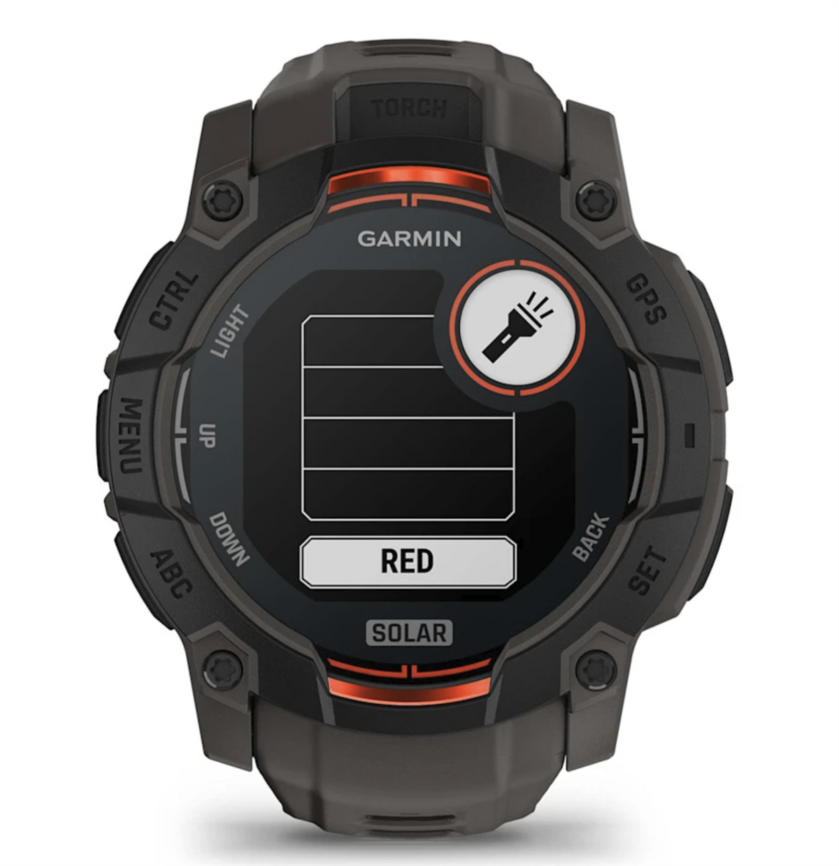 Garmin Instinct 3 Solar Rugged GPS Sports Watch AMOLED Screen 50mm - Black