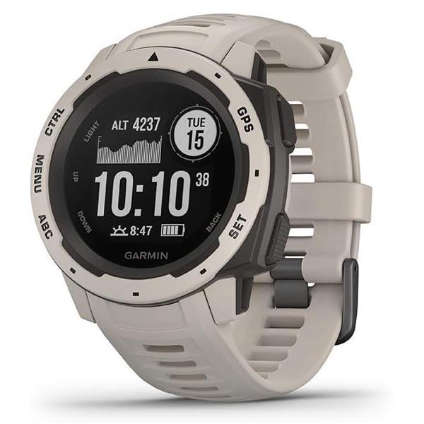Garmin Instinct Waterproof GPS Multisport Smart Watch Heart Rate Monitor - Tundra