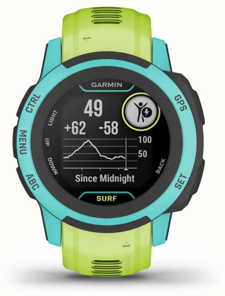 Garmin Instinct 2S Surf Edition GPS Watch - Waikiki Newly Overhauled