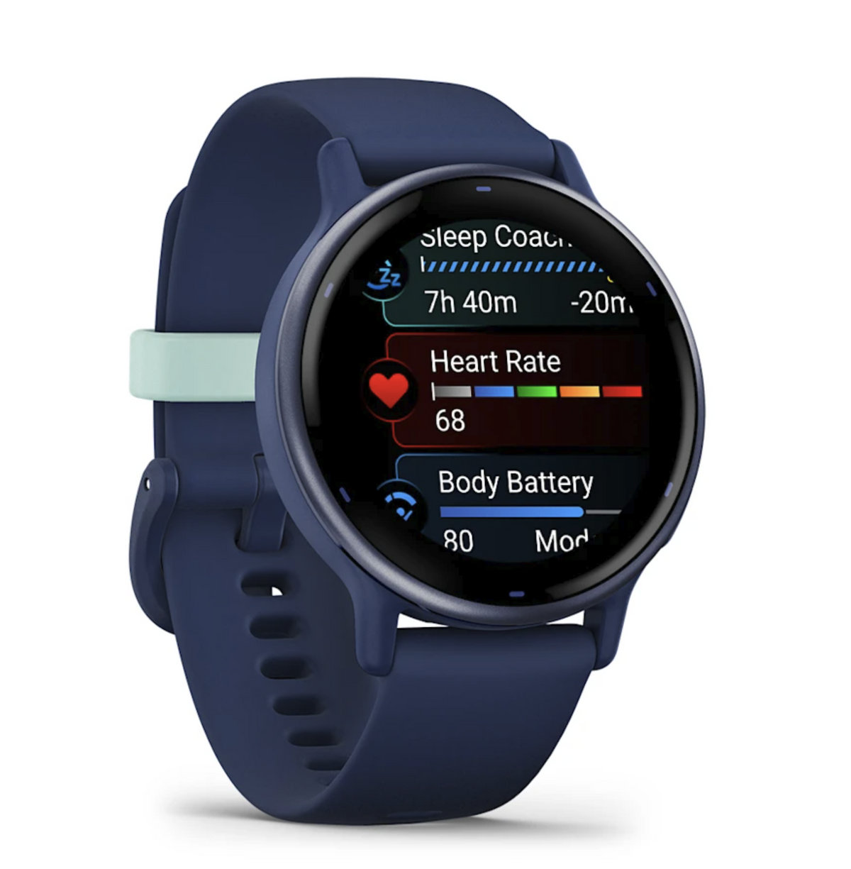 Garmin Vivoactive 5 Music GPS Sports Watch Smartwatch - Metallic Navy