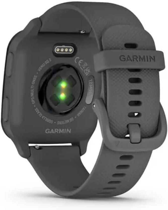 Garmin Venu Sq 2 AMOLED GPS Smartwatch Activity Monitor Shadow Grey Newly Overhauled