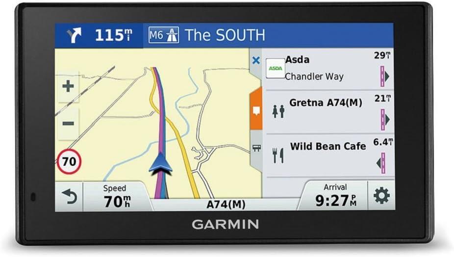 Garmin DriveSmart 51LMT-S 5 inch Sat Nav Full UK & Europe Maps Newly Overhauled