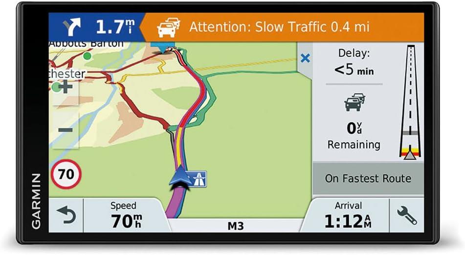 Garmin DriveSmart 61LMT-D Sat Nav Traffic UK & Europe Maps Newly Overhauled