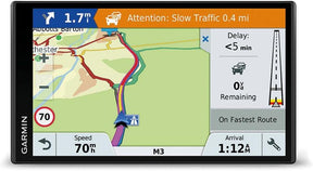 Garmin DriveSmart 61LMT-D 6.95 Inch Sat Nav Lifetime Maps Traffic Full UK & Europe Maps