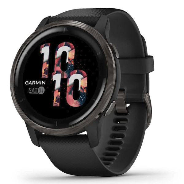 Garmin Venu 2 Smartwatch Heart Rate Monitor GPS Watch AMOLED - Black