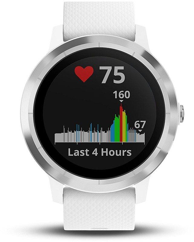 Garmin Vivoactive 3 HR GPS Multisport Smart Watch White - Newly Overhauled