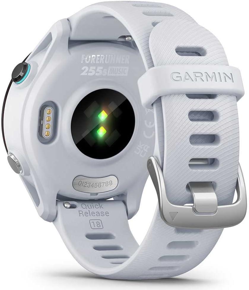 Garmin Forerunner 255s Music Running GPS Sports Watch Whitestone Newly Overhauled