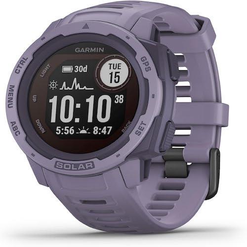 Garmin Instinct Solar Outdoor GPS Watch Orchid Newly Overhauled