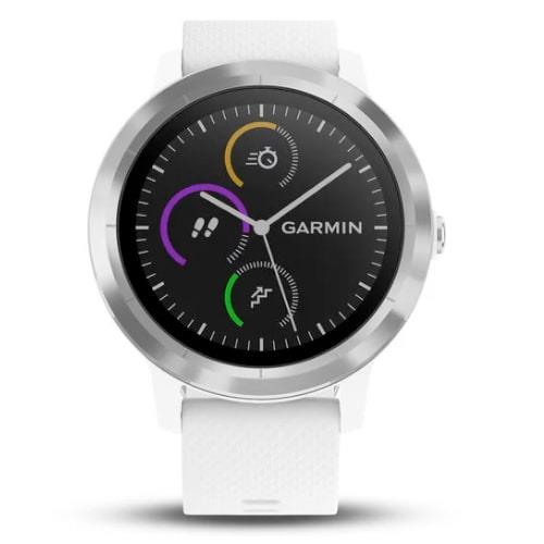 Garmin Vivoactive 3 HR GPS Multisport Smart Watch White - Newly Overhauled