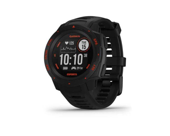 Garmin Instinct Esports Edition GPS Gaming Smartwatch with HRM Newly Overhauled