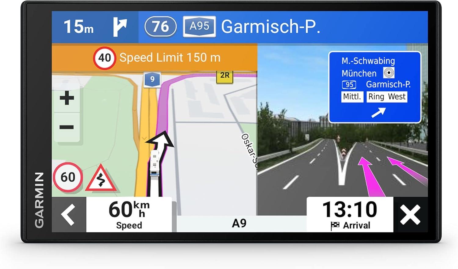 Garmin Camper 795 UK & Europe GPS Motorhome Sat Nav with Traffic