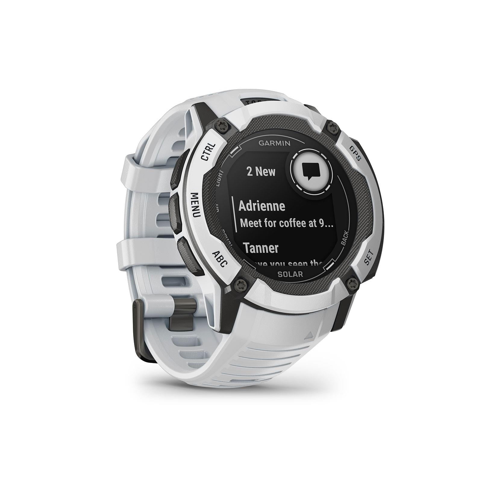 Garmin Instinct 2X Solar Rugged GPS Smartwatch Sports Watch - Whitestone Newly Overhauled