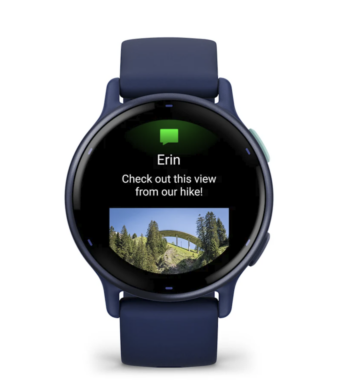 Garmin Vivoactive 5 Music GPS Sports Watch Smartwatch - Metallic Navy