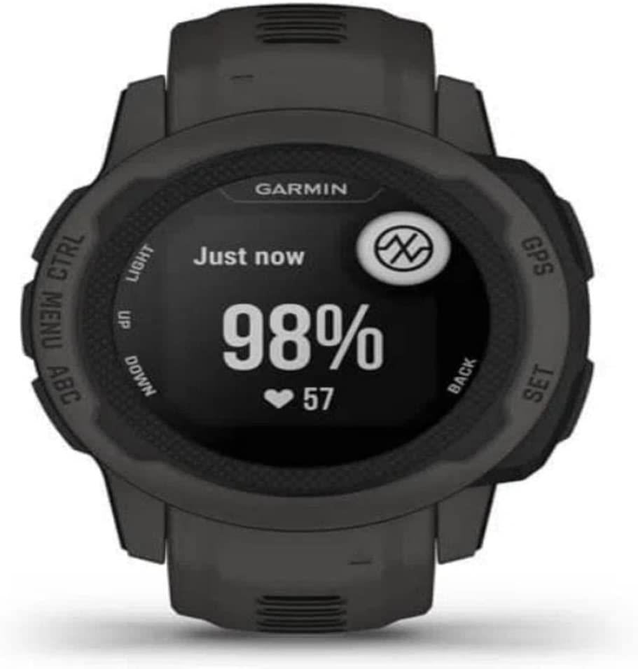 Garmin Instinct 2S Rugged GPS Heart Rate Monitor - Graphite Newly Overhauled