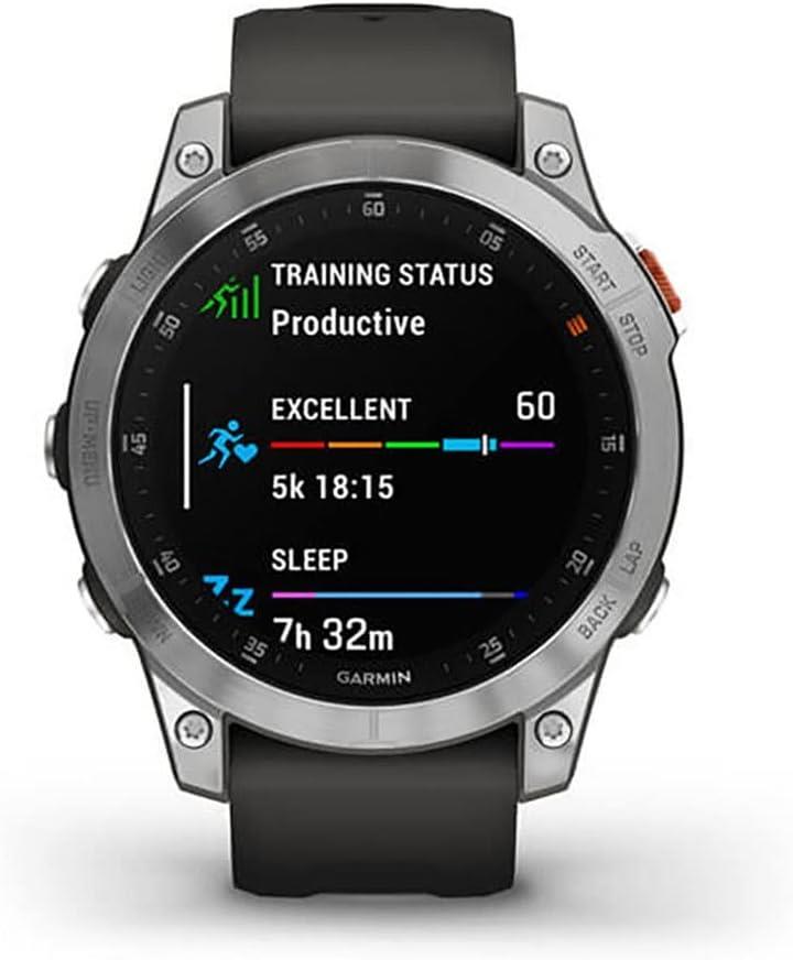 Garmin Epix Gen 2 Premium GPS Sports Watch Stainless Steel Slate Newly Overhauled