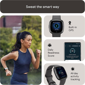 Fitbit Sense 2 Health and Fitness Smartwatch with Heart Rate Monitor - Shadow Grey