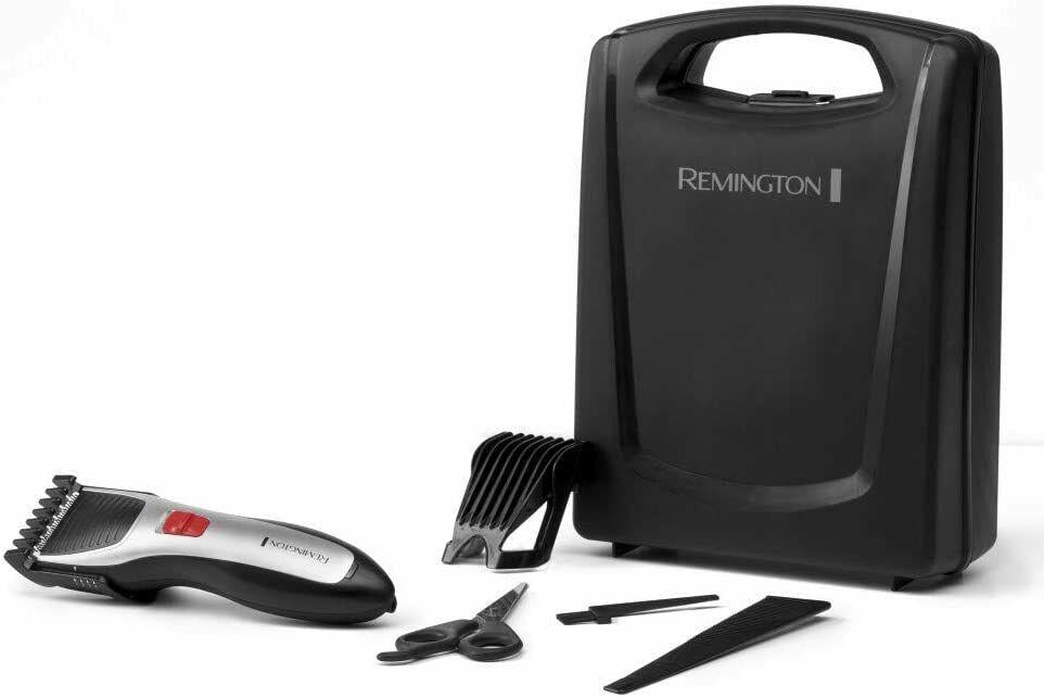 Remington Hair Clippers Titanium Cordless Clipper for Men Beard Stubble Trimmer - HC340