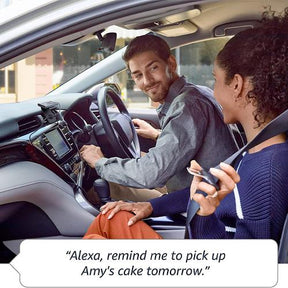 Amazon Echo Auto In Car Smart Speaker With Alexa - Black