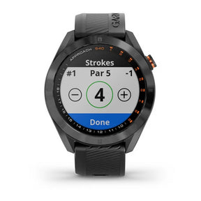 Garmin Approach S40 Golf GPS Range Finder Scope Sports Watch - Black