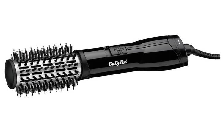 Babyliss Flawless Volume Hot Air Hair Brush Styler 38mm Ceramic Barrel - 2764U