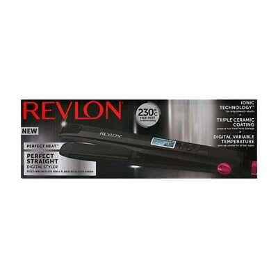 Revlon Hair Straighteners Digital Perfect Straight Heat 230 Degree Digital - RVST2165UK