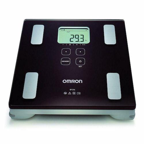 Omron Body Composition and Body Fat Monitor Bathroom Scale - BF214