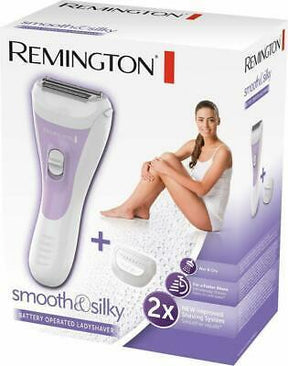 Remington Wet and Dry Lady Shaver Battery Powered with Bikini Attachment - WSF5060