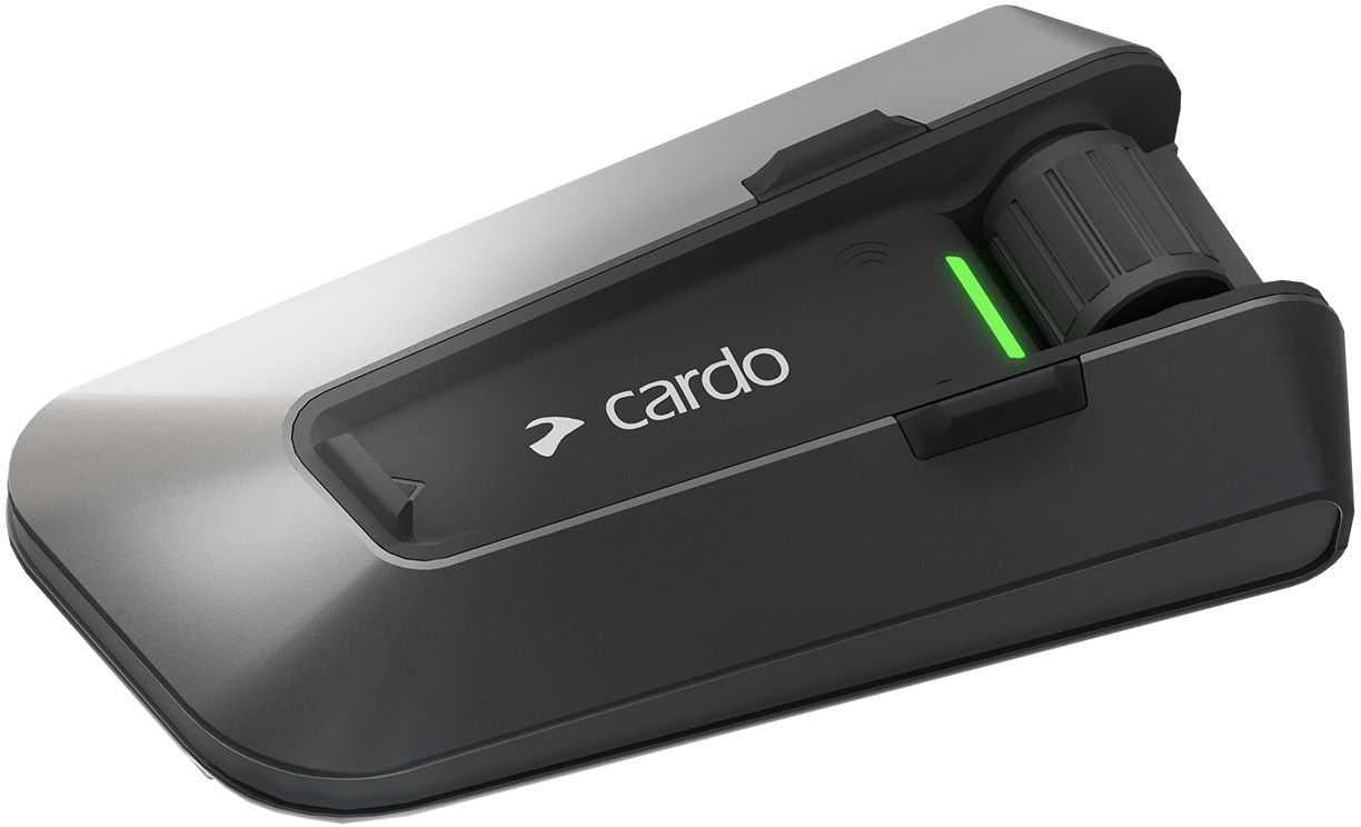 Cardo Scala Rider Packtalk Edge Solo Bike to Bike Bluetooth Intercom System