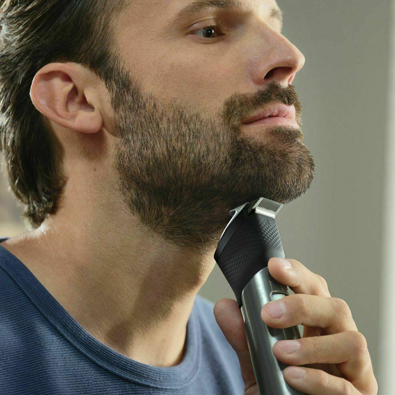 Philips Beard and Stubble Trimmer Series 3000 Mens Cordless Rechargeable BT3206