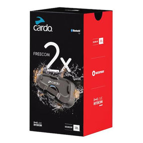Cardo Scala Rider Freecom 2X Motorcycle Intercom System Bluetooth Headset