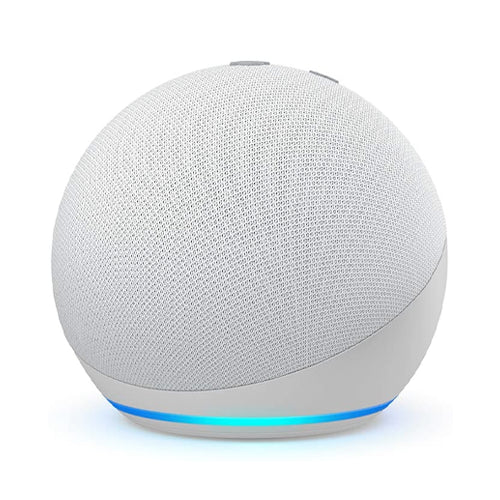 Amazon Echo Dot 4th Gen Smart Speaker With Alexa Voice Commands - Glacier White