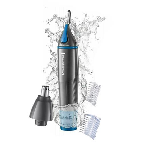 Remington Nasal Trimmer 2 in One Mens Nasal Trimmer Set Nose Hair Remover Clipper Kit - NE3850