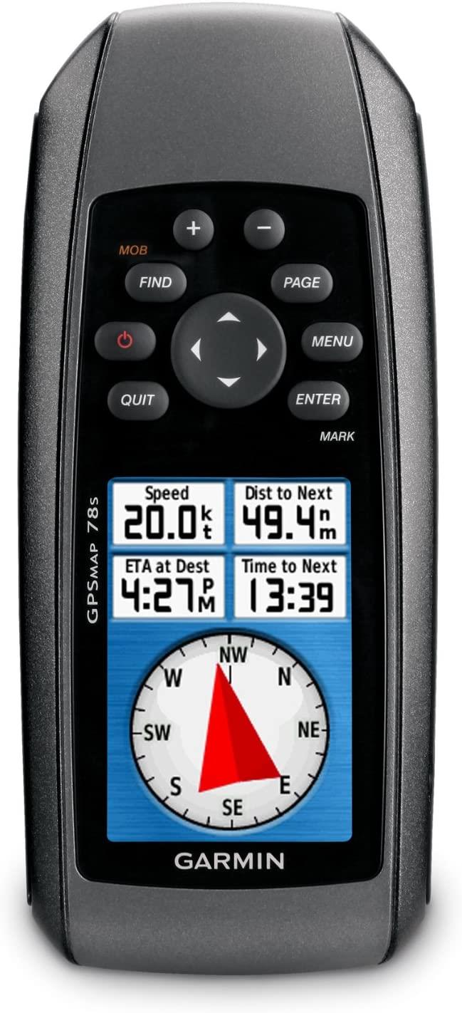 Garmin GPSMAP 78S Handheld Marine GPS Worldwide Navigation Chartplotter Newly Overhauled