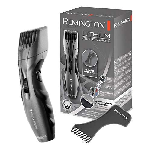 Remington Lithium Barba Mens Hair Clippers Beard Trimmer Stubble Shaver - MB350L