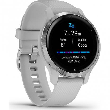 Garmin Venu 2S Smartwatch Heart Rate Monitor GPS Activity Watch - Mist Grey
