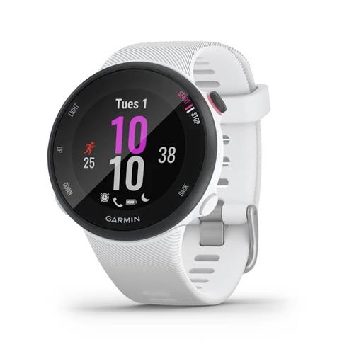 Garmin Forerunner 45s GPS Heart Rate Sports Running Watch White Newly Overhauled