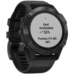 Garmin Fenix 6 Pro Multisport Watch Heart Rate Monitor GPS Watch - Black