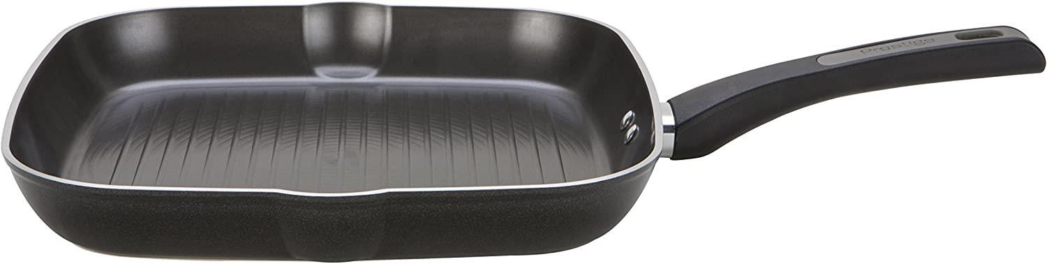 Prestige Duraforge Induction Aluminium Square Grill Pan 28 cm Black - 20396