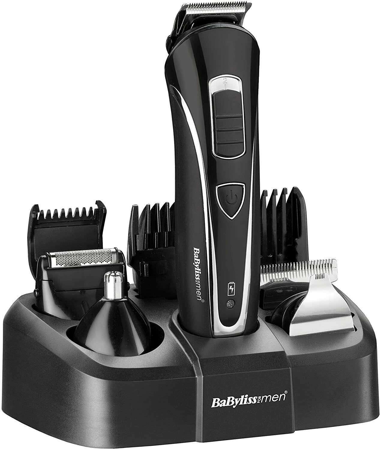 BaByliss Beard Trimmer Carbon Steel Face and Body Trimmer For Men - 7428U