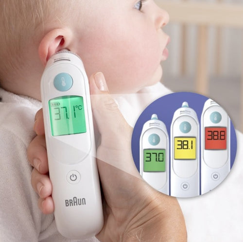 Braun IRT6515 ThermoScan 6 Digital Adults Baby & Kids Ear Infrared Thermometer