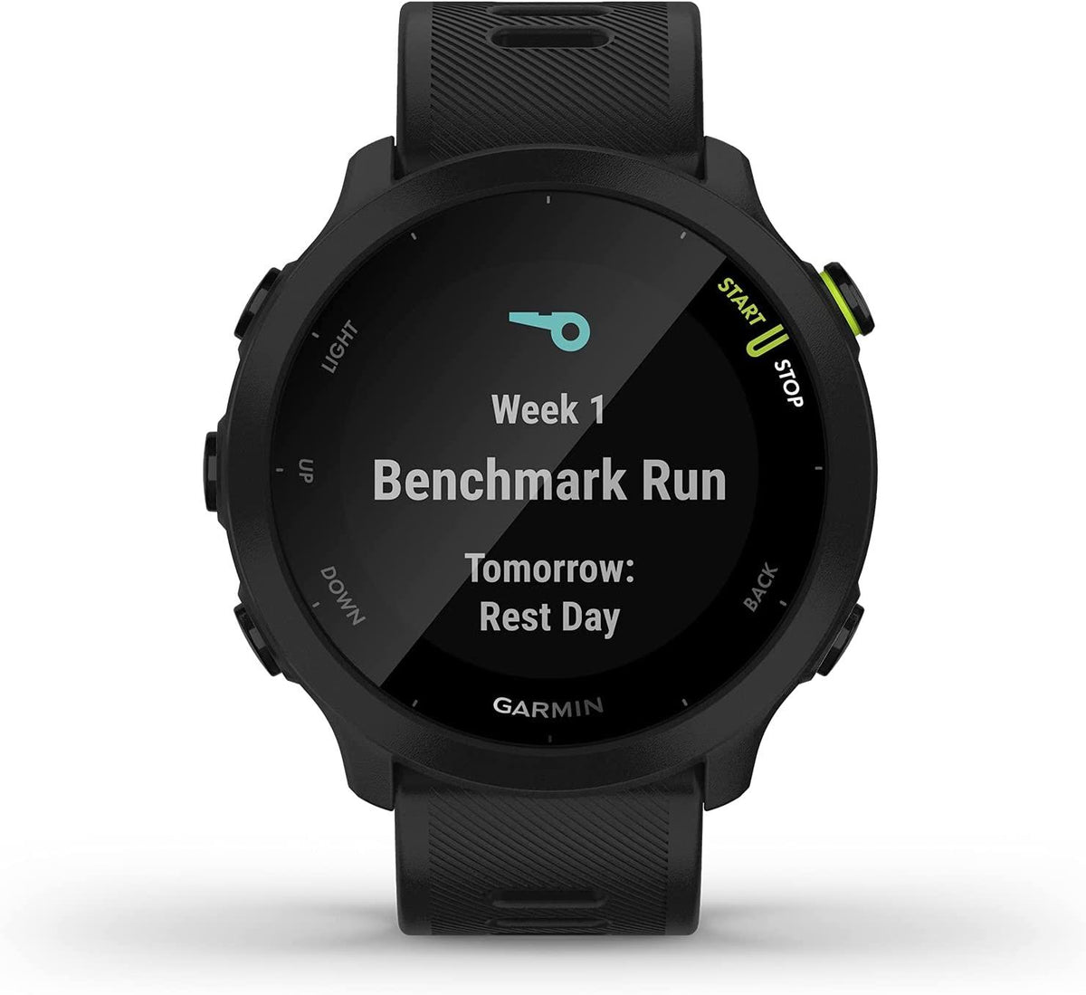Garmin Forerunner 55 GPS Running Smartwatch Fitness Tracker - Black Newly Overhauled