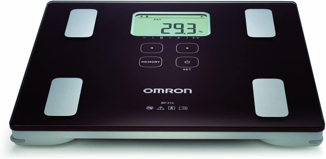 Omron Body Composition and Body Fat Monitor Bathroom Scale - BF214