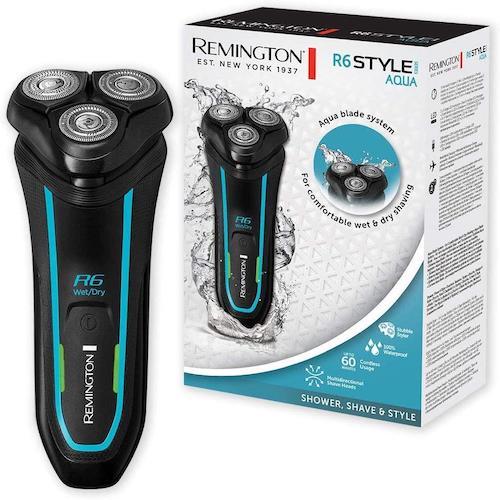 Remington R6 Mens Electric Shaver Wet & Dry Waterproof Detail & Long Hair Trimmer