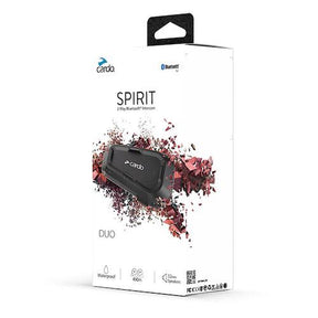 Cardo Scala Rider Spirit Duo Bluetooth Intercom Motorcycle Helmet Headsets