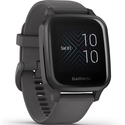 Garmin Venu Sq Smart Watch GPS Activity Monitor Slate Shadow Grey - Newly Overhauled