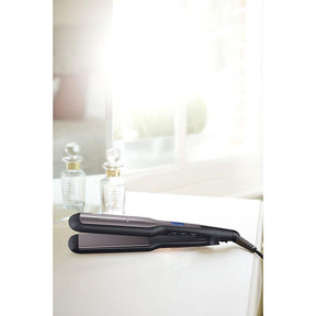 Remington Pro Ceramic Extra Wide Plate Hair Straighteners for Longer Thicker Hair - S5525