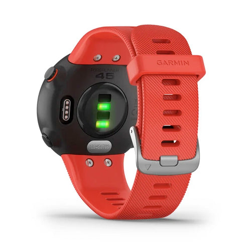 Garmin Forerunner 45 GPS Heart Rate Running Sports Watch Lava Red Newly Overhauled