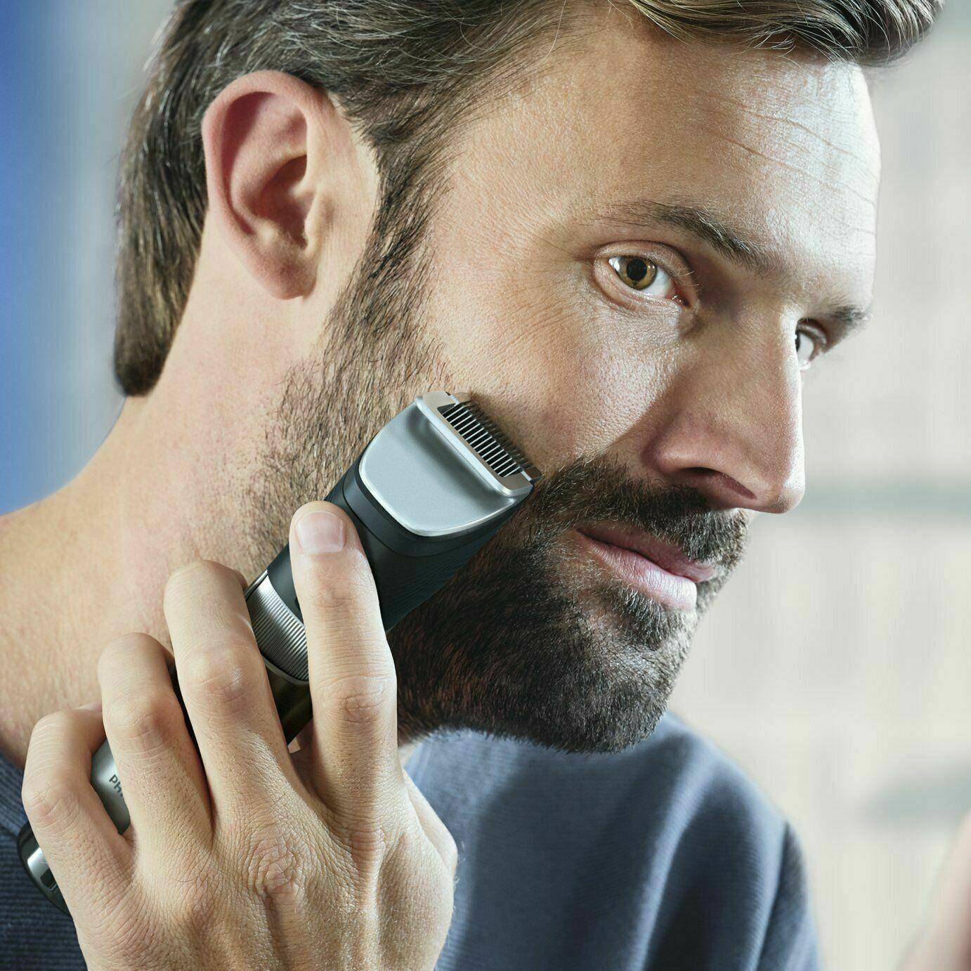 Philips Beard and Stubble Trimmer Series 3000 Mens Cordless Rechargeable BT3206